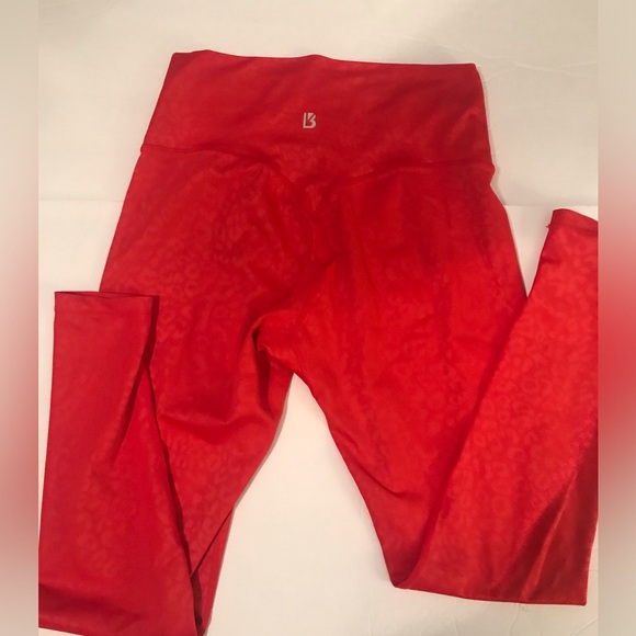 BuffBunny Rebel Leggings Red Leopard Size M Elysium - Picture 11 of 11